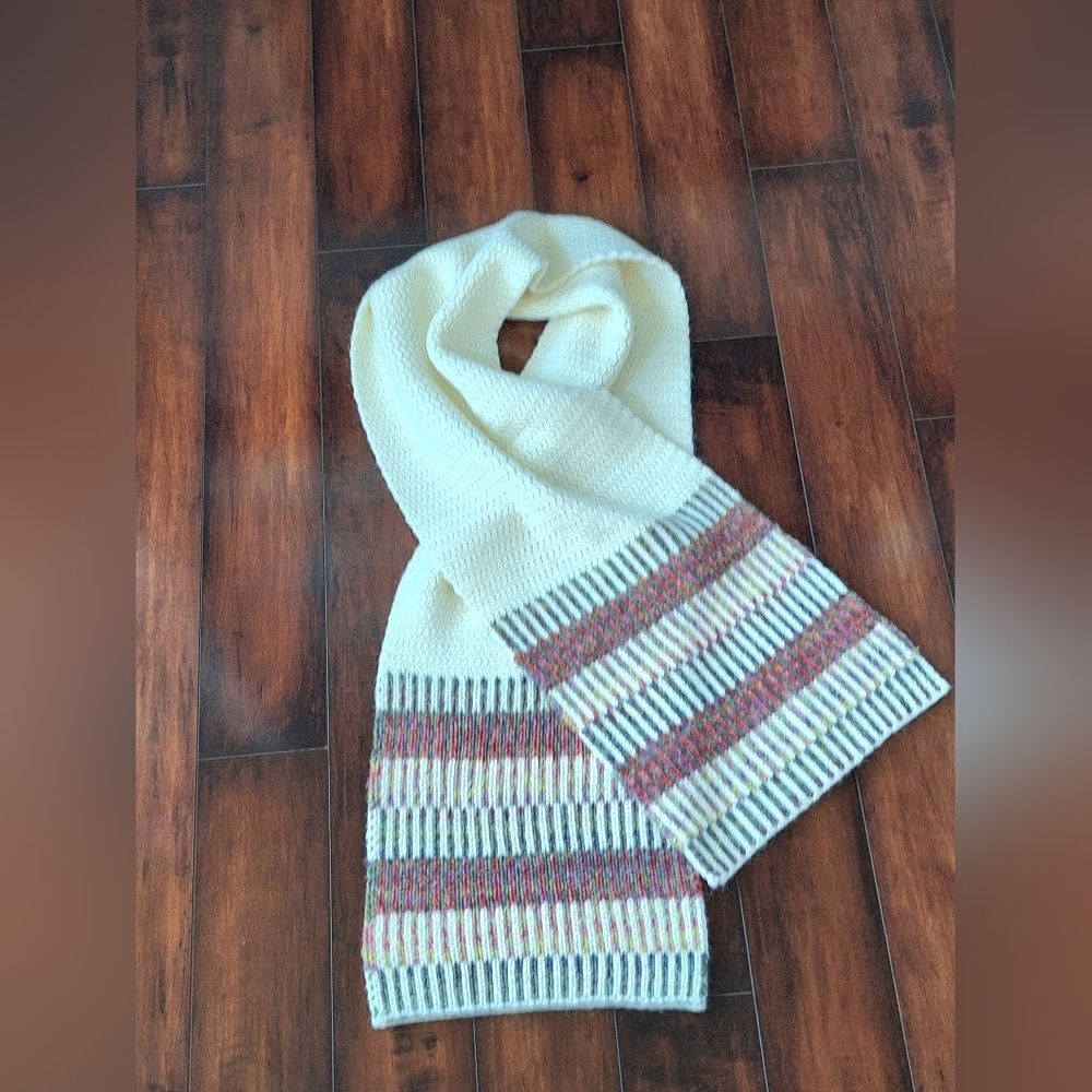 Anthropologie Avery Space-Dyed Oversized Knit Scarf